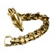 thumbnail image 1 of Color de la cabeza retro hecho a mano Lin Patrón hueso Punk Hip Hop pulsera de los hombres, 1 of 3