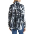 thumbnail image 3 of 3x1 Women's ARLO Oversize Button Up Shibori Tie Dye Denim Shirt, XS NWOT, 3 of 5