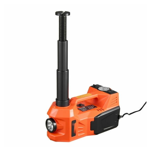Electric Car Jack 5 Ton (11000lbs) with Impact Wrench - Tire Change Kit
