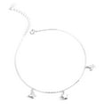 thumbnail image 1 of Dangle Butterfly Anklet Fashion Rhinestone Star Ankle Bracelet Foot Chain, 1 of 10