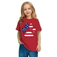 thumbnail image 6 of ZACPNCV Flag Shirt for Toddler Kids Boys Girls USA Flag T-Shirt 4th of July Shirt Patriotic Tee Tops Red 9-10 Years, 6 of 9