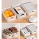 thumbnail image 3 of Cesta De Almacenaje Con Tapa, Caja Organizadora De Plástico Calado, Ideal Para Juguetes, Libros Y Otros Objetos. Diseño Apilable Con Asas Integradas. Perfecta Para Estantes, 3 of 8