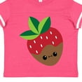 thumbnail image 4 of Inktastic Kawaii Chocolate Strawberry Boys or Girls Toddler T-Shirt, 4 of 5