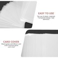 thumbnail image 4 of CUITING 100 Feuilles de Cartes Transparentes, Protège-Cartes de Jeu, Plastique, 4 of 10