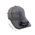 thumbnail image 2 of Solar-Powered Electric Fan Sun Hat,Casual Outdoor Baseball Cap for Men and Women,Work and Travel Sun Protection,Lightweight Breathable USB Charging Solar Fan Hat, 2 of 4