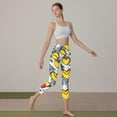 thumbnail image 5 of Idoravan Leggings for Women under $10 Women's Fashion Casual Temperament Solid Color Slim Capris Pants With Pocket Multicolor XL, 5 of 8