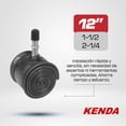 thumbnail image 2 of Camara para bicicleta R12 x1-1/2 x 2-1/4 33mm 503L Kenda negro M, 2 of 4
