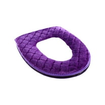 Clearance! Tunhigl Winter Models Of The Toilet Seat Plush Toilet Seat Cushion Thickened Toilet Seat Washable Toilet Seat Washers