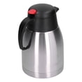 thumbnail image 1 of POT de Aislamiente, 1.5L Cofé de café ergonómico Botella de Acero inoxidable de acero Interruptor inoxidable inoxidable de Tipo empuje para el Hotel para el HOGAR, 1 of 7