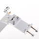 thumbnail image 3 of Eje de diámetro 4mm timón de Metal recogida de agua RC juguetes barco 85 Plata perfke RC Toy Boat Rudder, 3 of 9