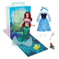 thumbnail image 1 of Muñeca oficial de Disney Store (Ariel de La Sirenita) de 11 pulgadas, incluye libro para colorear y vestido adicional, muñeca princesa con traje clásico, juguetes de princesa para niñas, 1 of 5