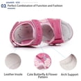 thumbnail image 4 of Ahannie Kids Girls Summer Outdoor Sandals, Toddler/Little Kid Open Toe Beach Sandal Shoes, 4 of 7