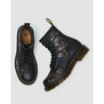 thumbnail image 5 of Dr. Martens 1460 8 Eye Leather Boots Decayed Roses Vonda Nappa in Black, 5 of 8