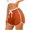 Orange, variant on Abcnature Womens 4" Athletic Shorts, Comfy Workout Yoga Shorts Active Shorts, Elastic Waist Biker Shorts, Homewear Running Pockets Shorts, Women's Soft Pajama Lounge Shorts Bottoms