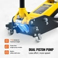 thumbnail image 4 of Cric de Sol Profil Bas 2 Tonnes Piston Double Pompe Rapide, 4 of 7