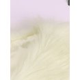 thumbnail image 3 of YUUMIN Kids Girls Faux Fur Shoulder Cape Wedding Flower Dress Wraps Bolero Shrug Champagne One_Size, 3 of 3