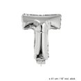 thumbnail image 1 of Balloon-Foil on Stick-Letter T-16"-Slv, 1 of 1