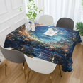 thumbnail image 2 of Yayeee Tablecloths 54" x 54" Rectangle Wrinkle Resistant Party Table Cover, Crystal Moon, 2 of 8
