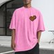 thumbnail image 1 of Tops para hombre, blusas y camisas de cuello redondo y manga corta para hombre, camisetas deportivas informales con estampado desgastado para hombre, blusas de cuello redondo y manga corta para hombre, 1 of 5