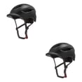 thumbnail image 4 of Yuarrent Casco de bicicleta ajustable L para máxima comodidad y luces traseras LED superbrillantes multifuncionales negro L (58-61 cm) 2Conjunto, 4 of 6