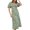 Green, variant on Vedolay Womens Dresses Casual Women's Relaxed-Fit Muscle-Sleeve Swing Dress,Red M