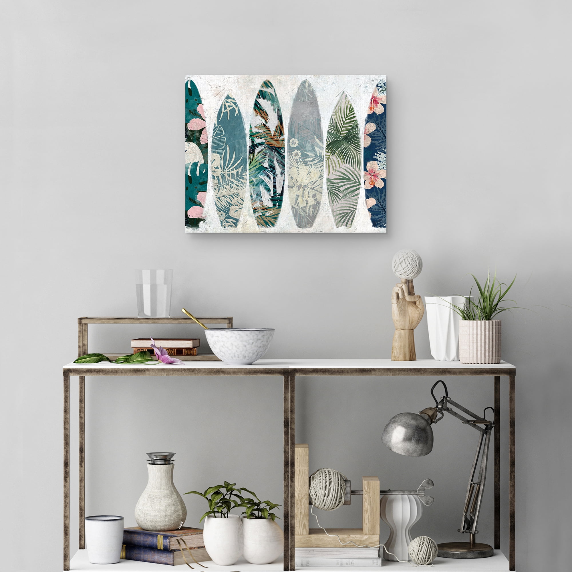 Surf Patterns by Studio Arts Canvas Art Print