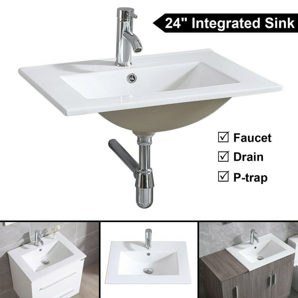 Faucet Drain Bathroom Sink, Sink Bowl Vanity