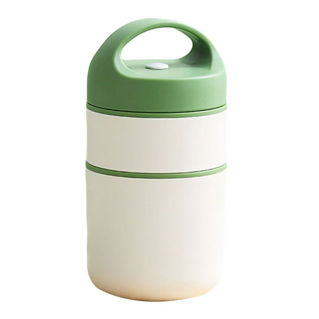 Boîte à Lunch Chauffante Isolée avec Conception Étanche pour Repas Chauds Ou Froids, Contenant Empilable pour la Planification des Repas