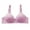 Purple, variant on Honeeladyy Bras for Women Solid Color Comfortable Hollow Out Perspective Bra Underwear No Rims Thanksgiving Gifts #Ee-XL