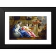 thumbnail image 2 of Workshop of Simon Vouet 14x11 Black Modern Framed Museum Art Print Titled - The Muses Urania and Calliope (C. 1634), 2 of 5