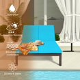 thumbnail image 6 of 2-Person Patio Rattan Lounge Chair with Adjustable Backrest, 6 of 8