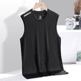 thumbnail image 4 of Ramiter Shaping Tank Tops for Men Mens Light Weight Quick Dry Sleeveless ProtectionRash Guard Shirt Black,L, 4 of 7