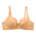 thumbnail image 3 of Asxite Bras for Women Plus Size Underwire Lace Push Up Loose and Breathable Daily, 3 of 5