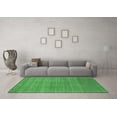 thumbnail image 3 of Ahgly Company Indoor Rectangle Abstract Emerald Green Contemporary Area Rugs, 8' x 10', 3 of 4