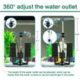 thumbnail image 7 of AQQA Aquarium Electric Foam Filter, Power Silence Submersible 3W for Fish Tank, 7 of 7