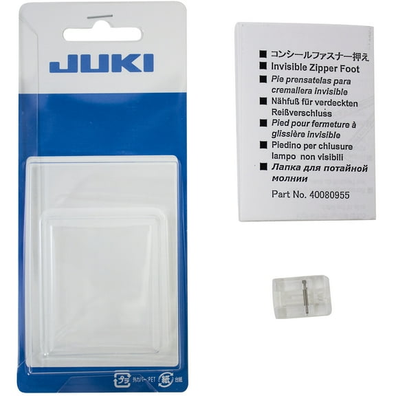 Juki Invisible Zipper Foot Fits HXL-DX, HZL-F and HZL-G Series Machines