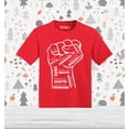 thumbnail image 2 of Shop4Ever Inspiring Black Leaders Fist Toddler's Cotton T-Shirt 2T Red, 2 of 6