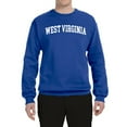 thumbnail image 2 of Wild Bobby State of West Virginia College Style Unisex Crewneck Sweatshirt, 2 of 6