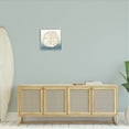 thumbnail image 2 of Beige Sand Dollar Seashell Animals & Insects Graphic Art Gray Framed Art Print Wall Art, 2 of 7