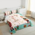 thumbnail image 3 of Manfei Kawaii Cartoon Nutcracker Bedding Comforter Set, Christmas Princess Twin Comforter Sets, Teen Kid Child Reversible Bedding Set, Lightweight Room Decor, 2-Piece, 3 of 8