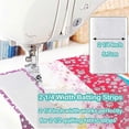 thumbnail image 5 of 2Roll Jelly Roll Batting Strip 2 1/4In Cotton Blend Fleece Batting on A Roll Total 70Yard for Jelly Roll Rugs,Throw Rugs, 5 of 5