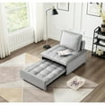 thumbnail image 2 of Comfortable recliner, convertible function - Ideal for relaxation in living room or bedroom, 2 of 5