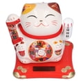 thumbnail image 4 of Table Ornament,Ceramic Wealth Welcoming Cat Waving Cat Fortune Cat Decor Ultimate Comfort, 4 of 8