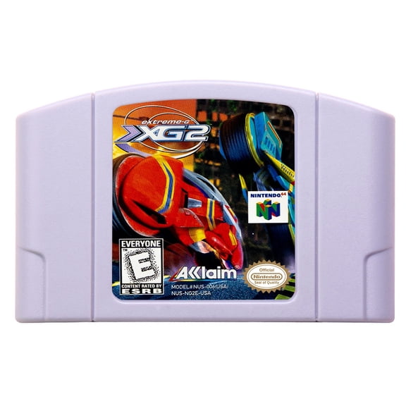Video Games Compatible for the n64 console, replacement cartridge for Extreme-G XG2 NTSC