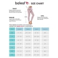 thumbnail image 6 of BALEAF Women's Fleece Lined Leggings, High Waisted Light Purple XL, 6 of 6