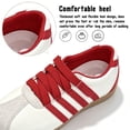 thumbnail image 5 of Knivor Slip On Casual Sneakers for Women Elastic Adjustable Strap Low Top Sneakers Non Slip Gum Sole Lightweight Flat Fashion Casual Shoes, 5 of 9