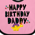 thumbnail image 4 of Inktastic Happy Birthday Daddy Party Boys or Girls Baby Bib, 4 of 4