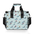 thumbnail image 7 of FORMRS Insulated Cooler Bag 24 Cans Capacity Soft Leakproof Lunch Box with Side Pockets, Ice Hockey, 7 of 7