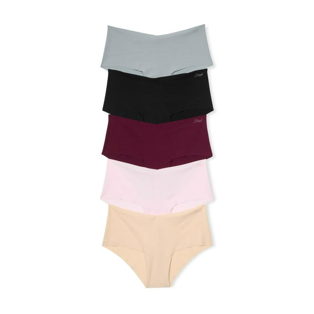 Ropa interior Victoria's Secret No Show Hipster para mujer, XXL, paquete de 5