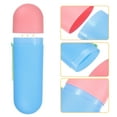 thumbnail image 4 of Portable Toothbrush Case Traveling Toothbrush Holders Case Plastic Pink Dark Blue 7.87"x2.36"x1.38", 4 of 7